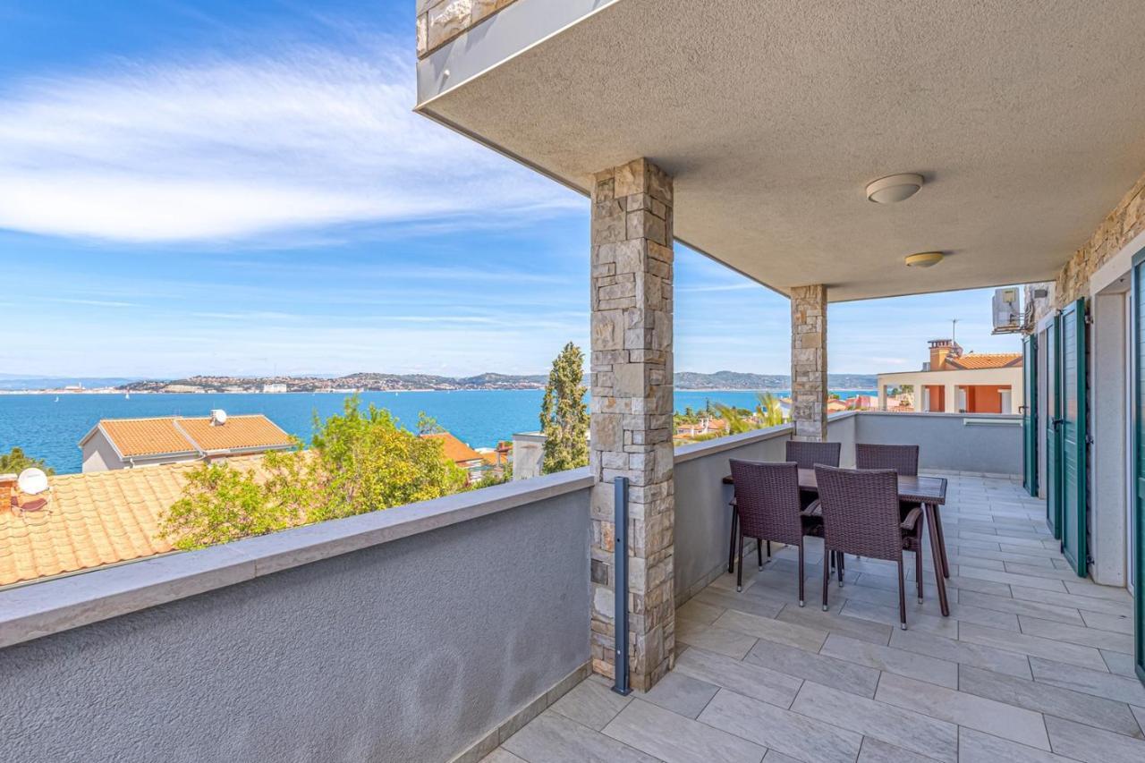 Villa Milena With Pool And Sea View Crveni Vrh Zewnętrze zdjęcie