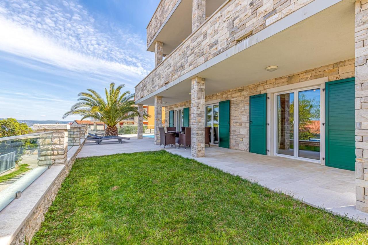 Villa Milena With Pool And Sea View Crveni Vrh Zewnętrze zdjęcie